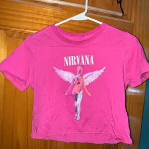 Nirvana Pink T-Shirt